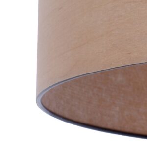 Svítidlo Envostar olšové dřevo/černá dřevěná dýha/kov