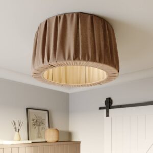 Svítidlo Envostar cappuccino bavlna/kov