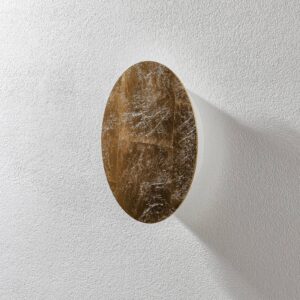 Svítidlo Escale zlato strukturované hliník