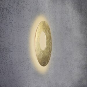 Svítidlo Escale zlato strukturované hliník