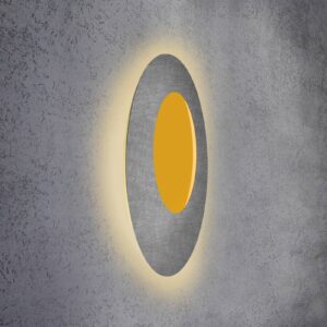 Svítidlo Escale vzhled betonu hliník