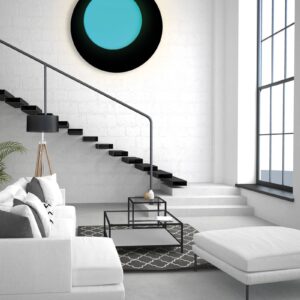 Svítidlo Escale matná černá hliník