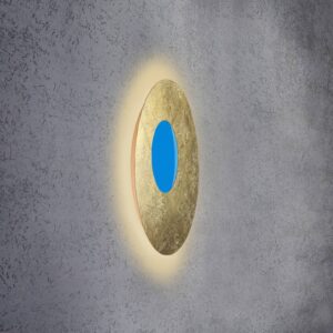 Svítidlo Escale zlato strukturované hliník