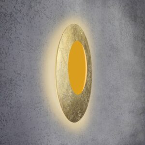 Svítidlo Escale zlato strukturované hliník