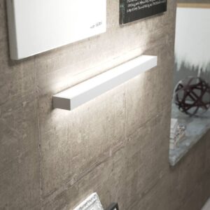 Svítidlo Euluna bílá/ledová ocel/plast