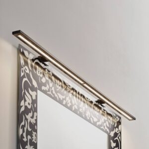 Svítidlo Euluna černá/mražená bílá ocel/plast