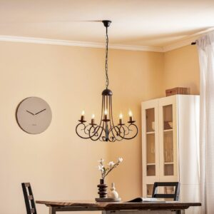 Svítidlo Euluna černá železo