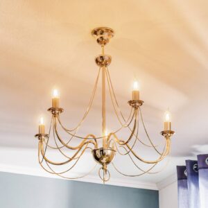 Svítidlo Euluna zlatá ocel