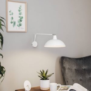 Svítidlo Euluna bílé kov