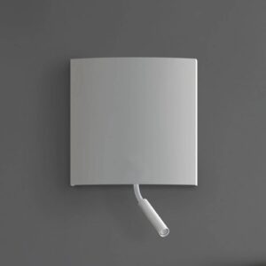 Svítidlo Euluna bílá textil/ocel