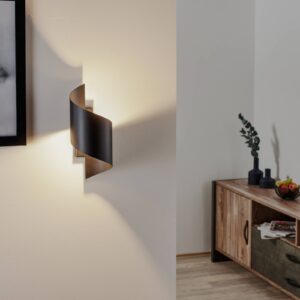 Svítidlo Euluna černé ocel