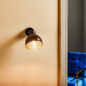 Svítidlo Euluna černá/zlatá ocel