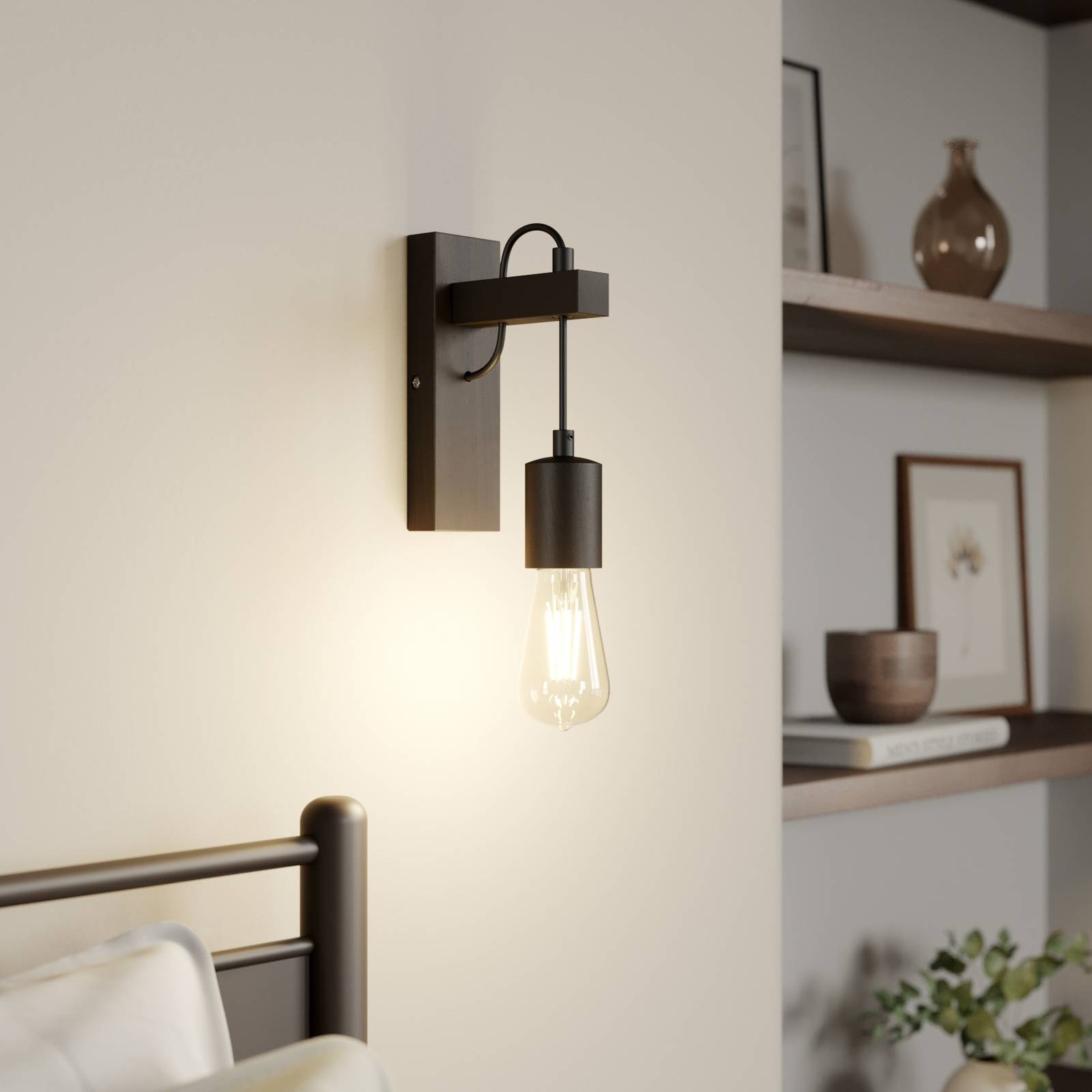 Svítidlo Euluna wenge dřevo