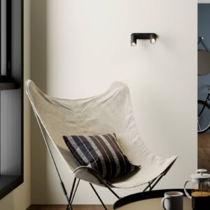 Svítidlo Euluna černé kov