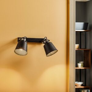 Svítidlo Euluna černá ocel