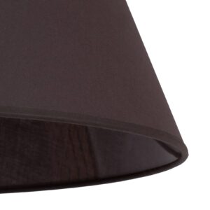 Svítidlo Euluna světle hnědá bavlna