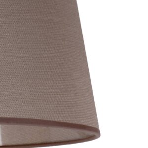 Svítidlo Euluna béžová/průhledná textil