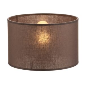 Svítidlo Euluna zemitá barva textil