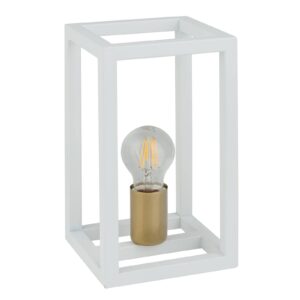 Svítidlo Euluna bílá/zlatá ocel