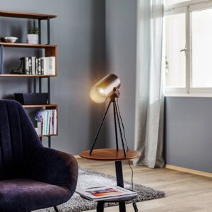 Svítidlo Euluna černá ocel/hliník