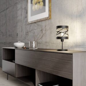 Svítidlo Euluna černé ocel s práškovým lakem