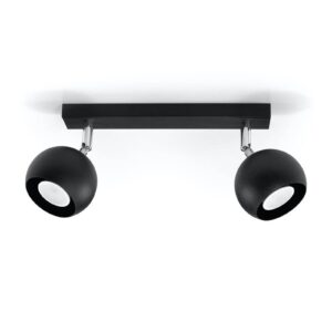 Svítidlo Euluna černá ocel