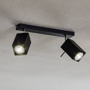 Svítidlo Euluna černé ocel