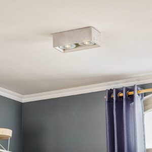 Svítidlo Euluna betonově šedá beton