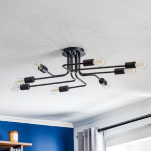 Svítidlo Euluna černý ocel