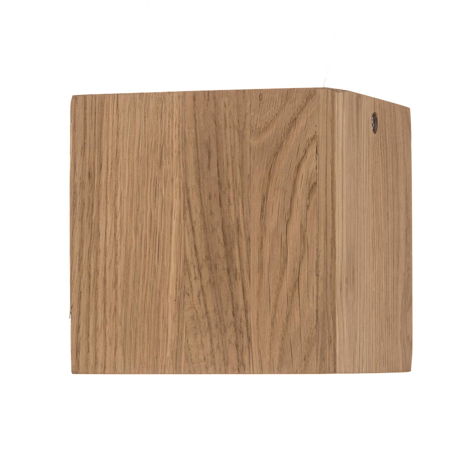 Spot-Light Stropní světlo Wooddream 1zdr. dub, hranaté, 10cm, Obývací pokoj / jídelna, dřevo, GU10, 5W, P: 10 cm, L: 10 cm, K: 10cm - Image 5