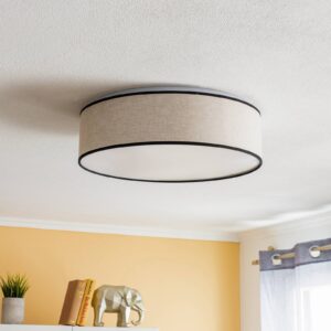 Svítidlo Euluna přírodní kov/látka