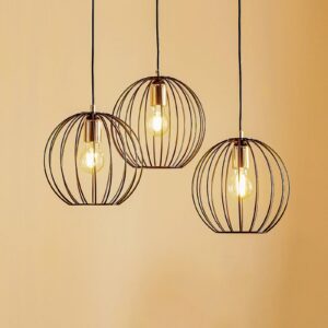 Svítidlo Euluna černé ocel