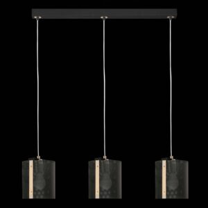 Svítidlo Euluna černá/zlatá ocel