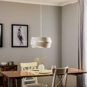 Svítidlo Euluna bílá kov