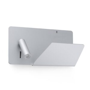 Svítidlo FARO BARCELONA stříbrná kov