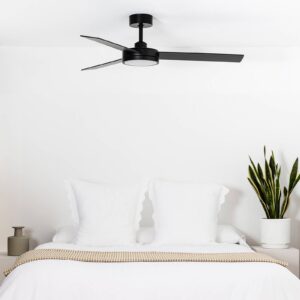 Svítidlo FARO BARCELONA černá ocel/polypropylen/překližka