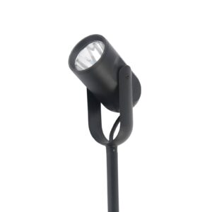 Svítidlo FARO BARCELONA černá/čirá hliník/sklo