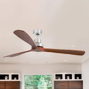 Svítidlo FARO BARCELONA niklová matná/hnědá ocel/dřevo