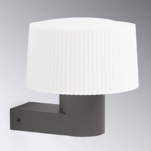 Svítidlo FARO BARCELONA tmavě šedá/bílá hliníkový odlitek/PMMA