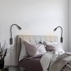 Svítidlo FISCHER & HONSEL černá matná kov/akryl