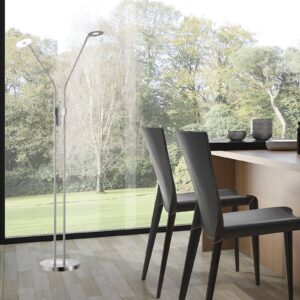 Svítidlo FISCHER & HONSEL niklová matná/chrom/bílá kov/akryl