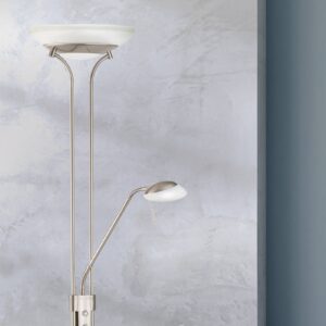 Svítidlo FISCHER & HONSEL matný nikl/alabastrová bílá kov/sklo