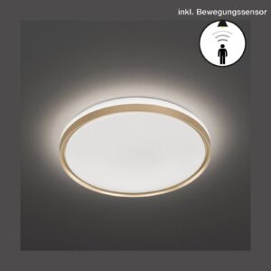 Svítidlo FISCHER & HONSEL zlatá/bílá kov/akryl