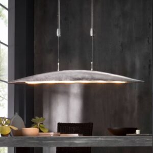 Svítidlo FISCHER & HONSEL antický nikl hliník/sklo