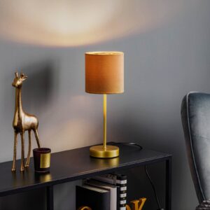 Svítidlo FISCHER & HONSEL zlatá/žlutá kov/látka