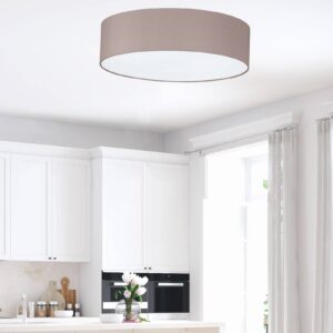 Svítidlo FISCHER & HONSEL cappuccino/bílá textil/plast