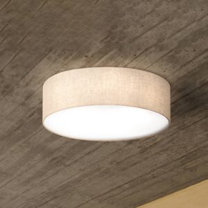 Svítidlo FISCHER & HONSEL písková/bílá textil/plast