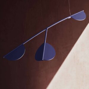 Svítidlo FLOS šeříková metalická hliník