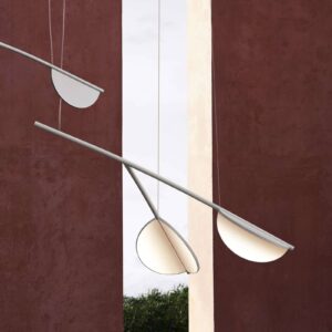 Svítidlo FLOS bílá hliník