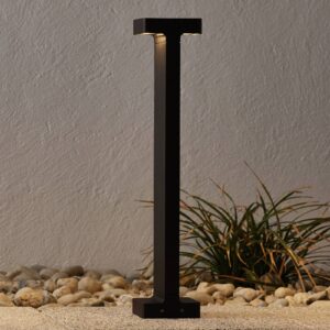 Svítidlo FLOS tmavě hnědá hliník/sklo